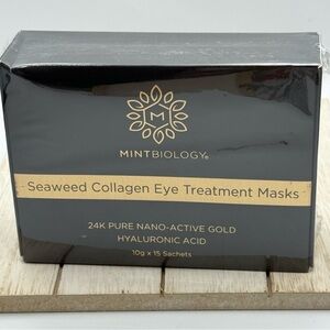 Seaweed Collagen Eye Treatment Masks - Black and Gold